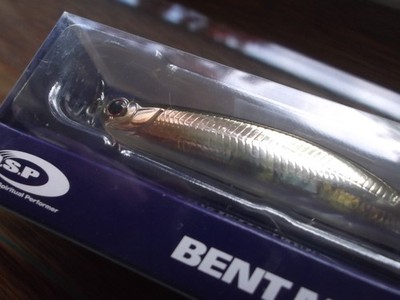 OSP JDM Bent Minnow 86F Floating Topwater Walker H-22 Champagne Half Mirror