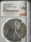2022W Burnished Silver Eagle Chicago ANA Release NGC MS70