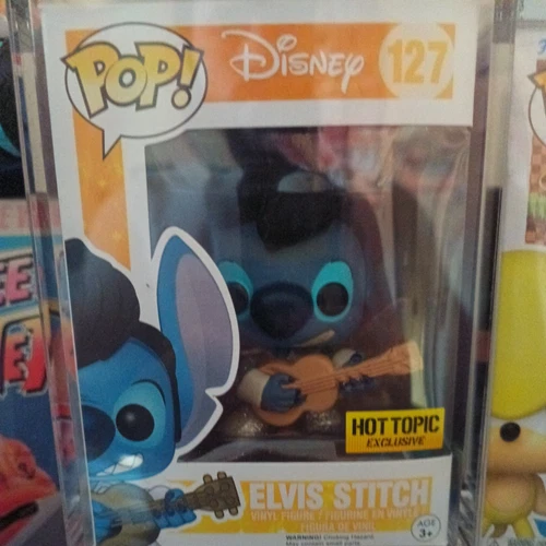 Funko Pop! Exclusivo Disney Elvis Stitch #127 RARO