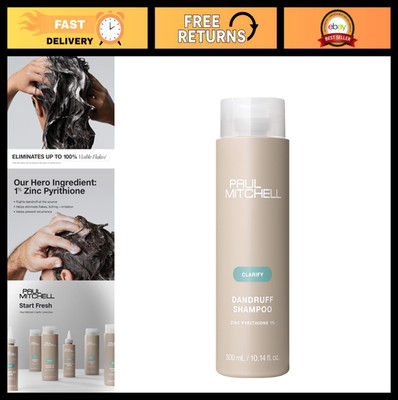 Dandruff Shampoo with 1% Zinc Pyrithione, Daily Use, Color Safe, All Hair Types
