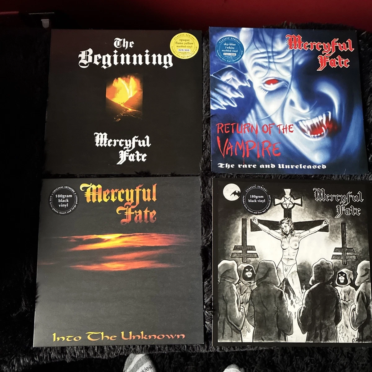 中古レコード　MERCYFUL FATE RAVE-ON メタリカがカバー Mercyful Fate - YouTube
