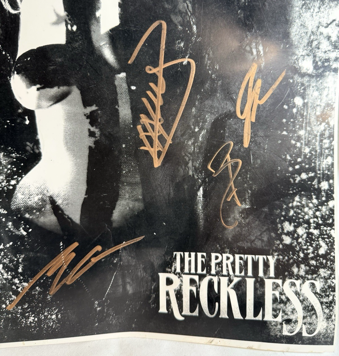 The Pretty Reckless Going to Hell Promo Poster Signed by Taylor