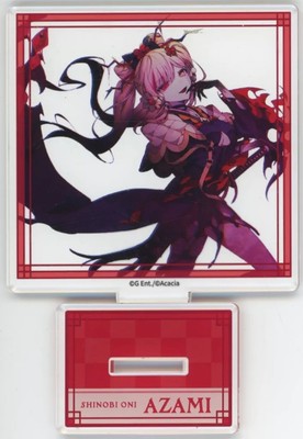 Acrylic stand/acrylic panel Azami A Acrylic stand ''DMM Scratch! Shinobi Oni
