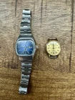 Vintage Tissot Seastar Women's Automatic Watch Date & Seiko 4303 7009 Watch