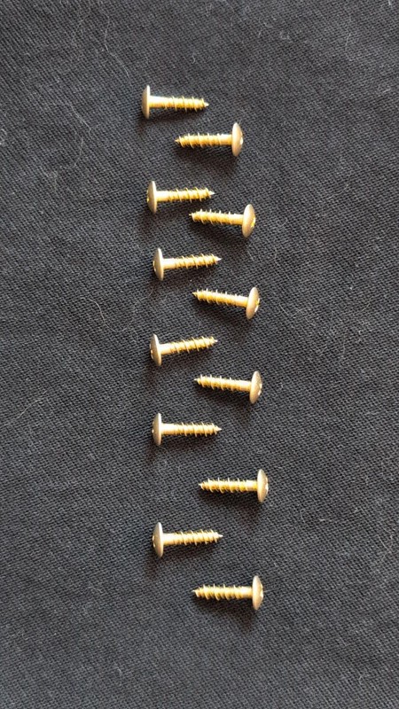 12x Edea Roller Skate Mounting Screws - Originally for Classica Boot