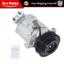 For Chevrolet Equinox 10-11 GMC Terrain 10-15 A/C Compressor w/ Clutch 2.4L