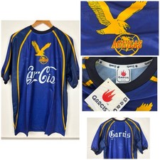 Vintage Garcis Aguilas Del America Blue Jersey 90’s Mexican Soccer Jersey New XL