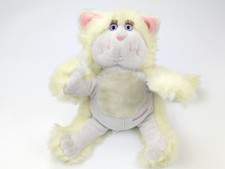 Purr-tenders Cat Yellow Fisher-Price Romp-Purr Vintage 1987 Purr Works, No Mask