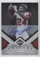 2010 Panini Limited Phenoms Monikers Silver /199 Dominique Franks #167 Auto 9qr