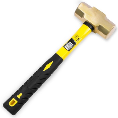 #ad #ad Stark USA 3lbs Forged Steel Solid Brass Sledge Hammer Non Sparking Fiberglass $47.95