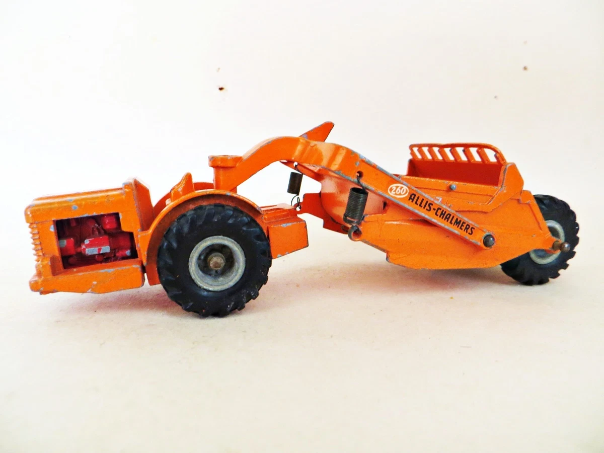 JOUET ANCIEN MATCHBOX King Size Allis Chalmers motor Scraper K6 EUR 30