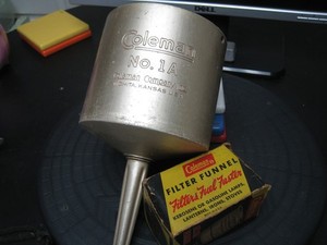Coleman Filter Funnel | eBay