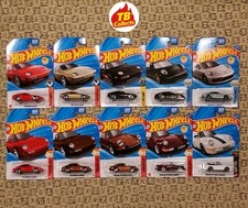 2025-2026 Hot Wheels Porsche 911 ALL NEW RELEASES "Then & Now" Set of 10, Lot. 