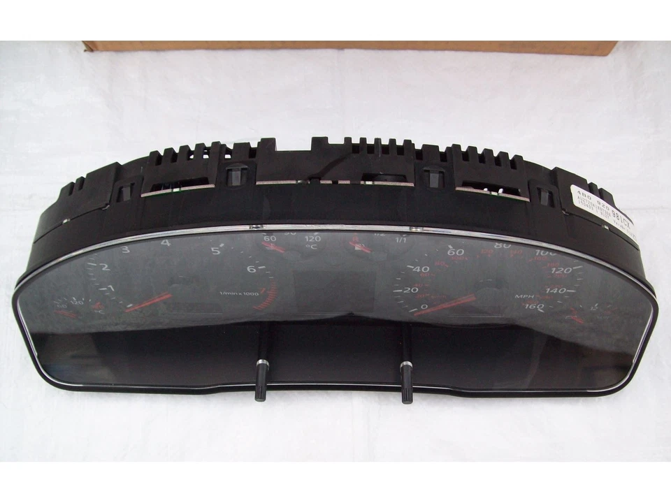 Cuadro de instrumentos original Audi A6 S6 4B 160 mph 4B0920981CX 1999-2002 Foto 3 de 4