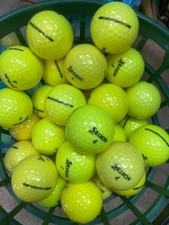 50 SRIXON Q STAR YELLOW  GOLF BALLS  MINT  5-A CONDITION