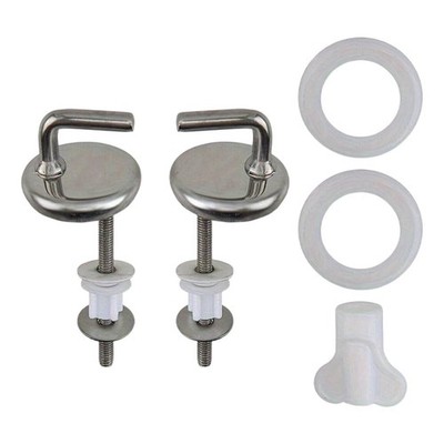 Toilet Seat Lid Hinges Fixing Bracket Easy to Install Heavy Duty General