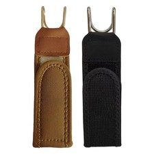 2pcs Belt With No Buckle Buckleless Stretchable Waistband Tactical Metal Hook