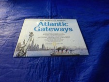 National Geographic Map The Making of America Atlantic Gateways 1983
