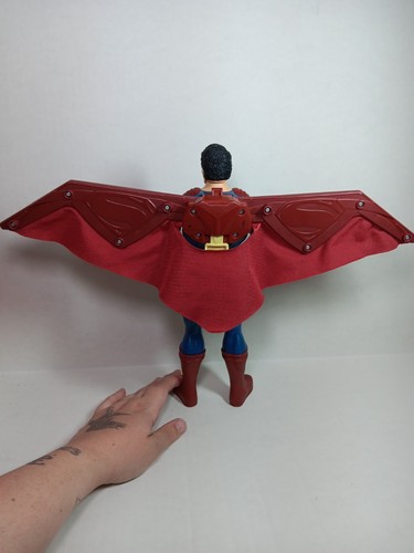 Figura de lujo Batman v Superman Dawn of Justice Heat Vision Superman 12" - Imagen 5 de 7