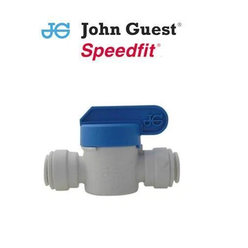 John Guest Push-fit Shut Off Ball Water Valve / Tap - 1/4 3/8 1/2 6 8 10 12 15