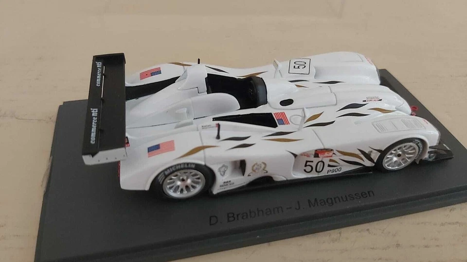 Spark Panzon LMP07 n° 50 Sebring 2002 D.Brabham - J. Magnussen scala 1:43 - Immagine 2 di 4