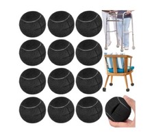  12 Pcs Precut Walker Tennis Balls Heavy Duty Long Lasting For Floor Protection