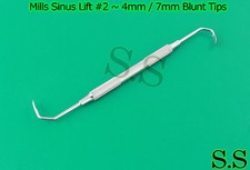 Mills Sinus Lift #2 ~ 4mm / 7mm Blunt Tips Implantology