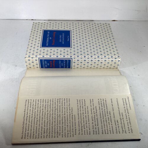 Mastering the Art of French Cooking Volumes One & Two Julia Child 1979 HC DJ VG - Picture 18 of 24