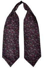 Italienischer Ascot Krawattenschal reine Seide 16207