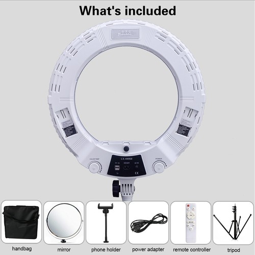 Yidoblo LX480SII 48W 5500K LED Ring Light With Remote Controller For Photography - Picture 5 of 12