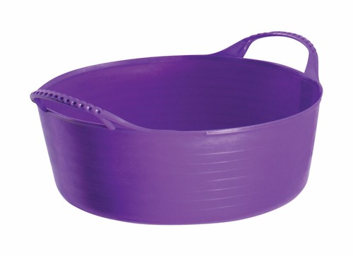 Faulks & Cox Red Gorilla Tubtrug Mini 5L Shallow Flexible Horse/Dog Feed Bucket - Picture 6 of 9