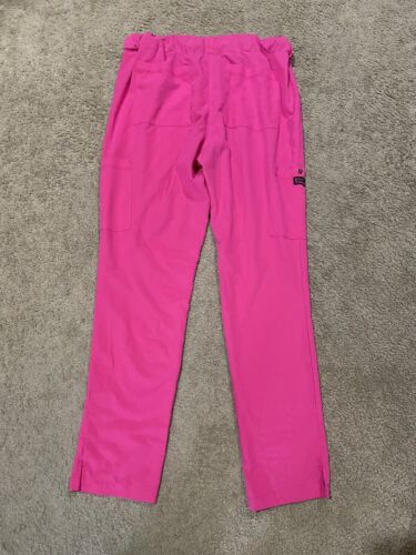 Conjunto de 2 piezas exfoliantes Betsey Johnson para mujer rosa talla grande pantalones altos atención médica - Imagen 12 de 16