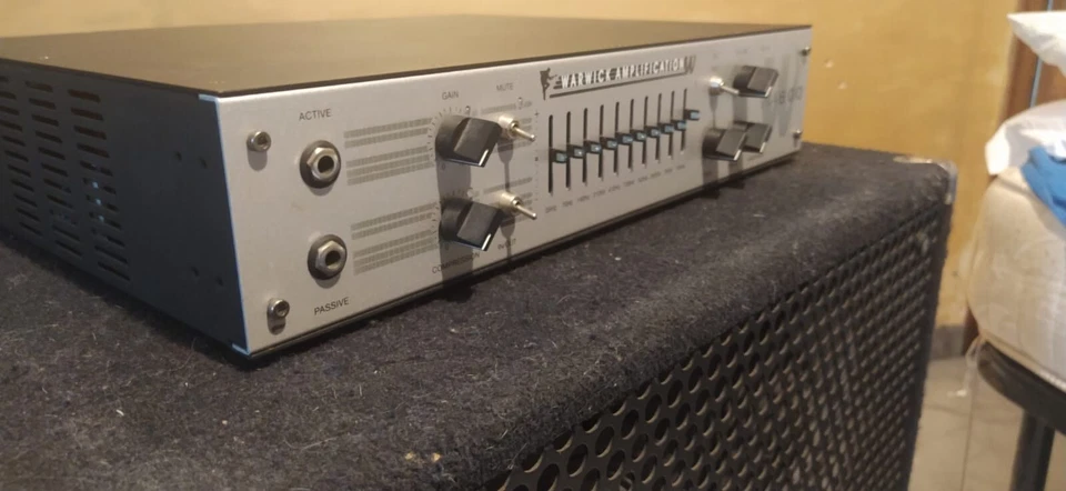 Warwick testata wa 600 watt + cassa cabinet pro 411 4 coni usato RITIRO A MANO  - Immagine 3 di 4