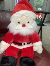 TY LARGE Beanie BUDDY Plush 2000 Santa Claus 15" Holiday W/Tag