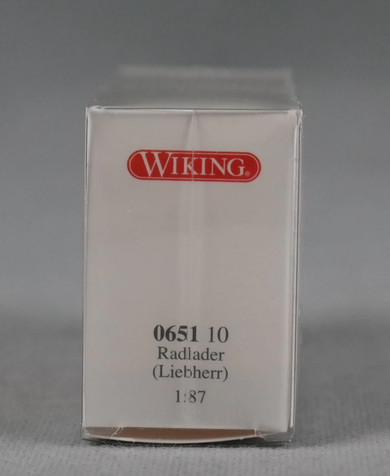 WIKING 065110/0651 10 H0,1:87 - Radlader (Liebherr) - rapsgelb NEUHEIT 2024! - Bild 4 von 4
