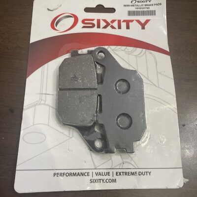 Sixity Auto Semi Metallic Rear Brake Pads 1993-94 Honda CBR 900 RR Street Bike