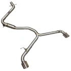 3.5" Stainless Tip Catback Exhaust for VW Golf GTI 2.0T MK6 MKVI 10-14 304SS