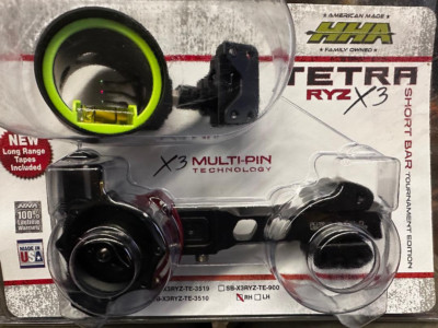 HHA Tetra RYZ X3 Dovetail Tournament Ed RH .19 Mathews Lift V3X Bridge lock Bows