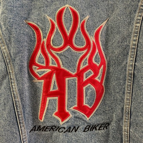 Vintage Lee Trucker Classic 100% Cotton Denim American Biker Jacket Size M - Picture 6 of 8