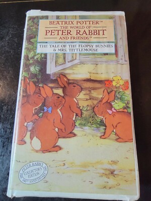 Peter Rabbit The Tale The Flopsy Bunnies & Mrs. Tittlemouse (VHS