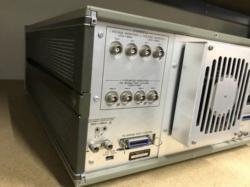HP 4145A Semiconductor Parameter Analyzer Hewlett Packard ID-AWW-AWW-9-3-3 - Picture 9 of 12