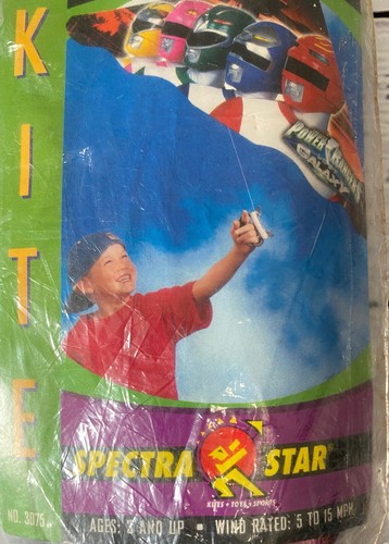 Vintage New 1999 Power Rangers 42” Kite Spectra Star Lost Galaxy 90s MMPR - Picture 3 of 6