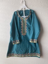 Indian pakistani Kids Girl anarkali Dress Size 4-6 Bollywood Eid Outfit