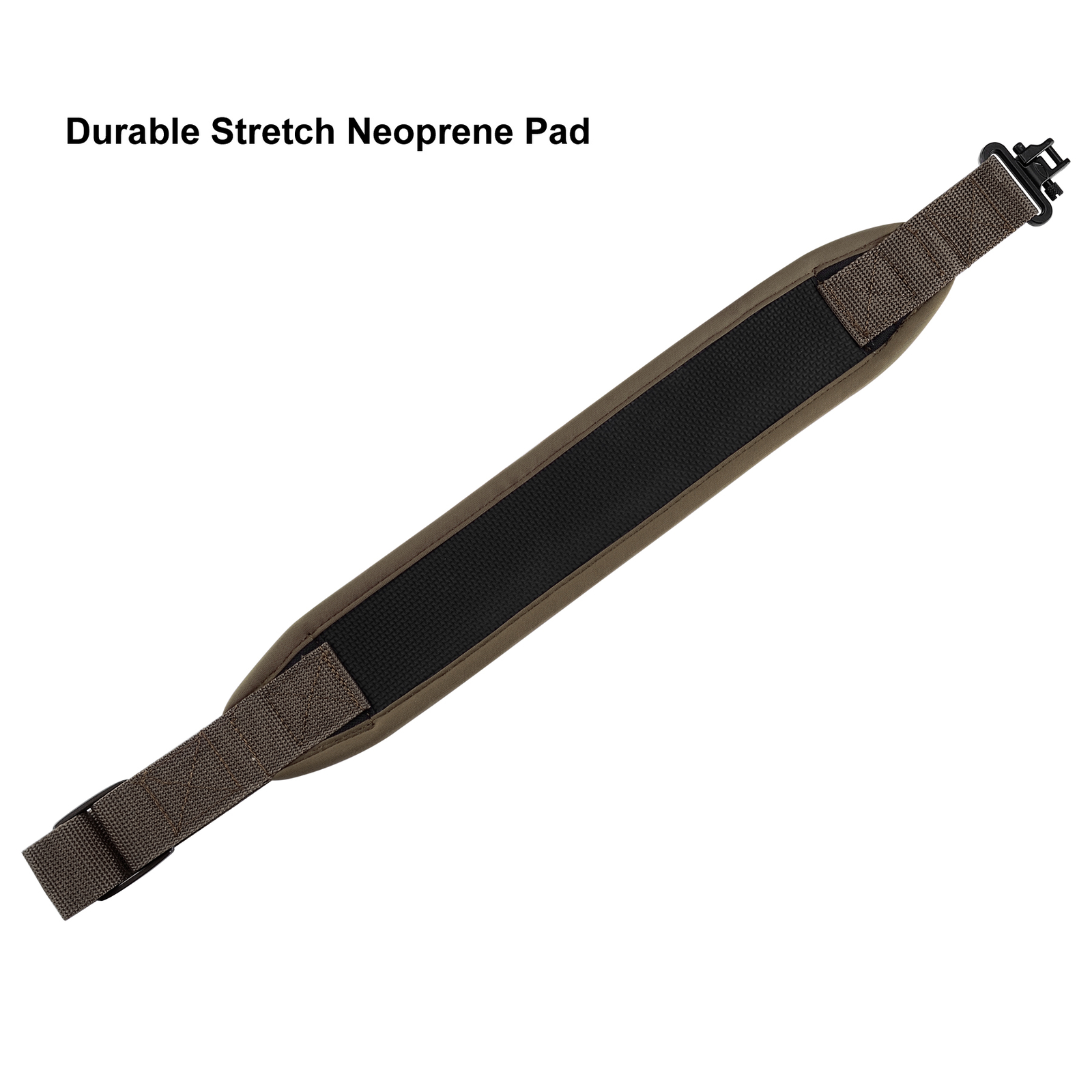 Two Point Camouflage Rifle Gun Sling with Swivels Non-slip Shoulder Pad Strap