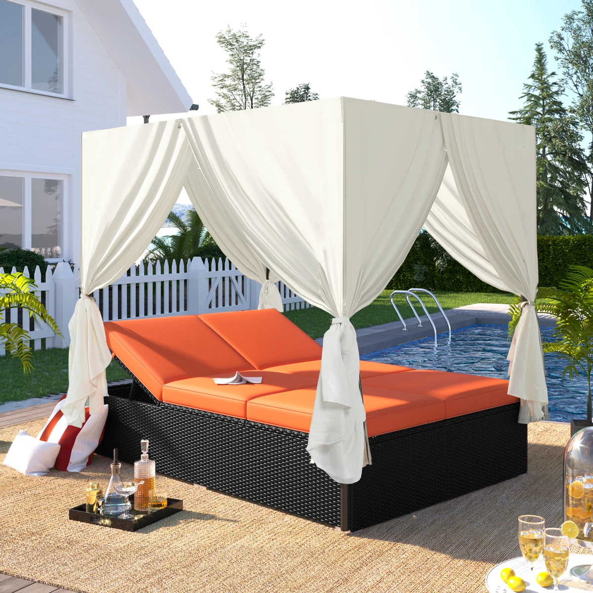 Reclining sunbed new arrivals