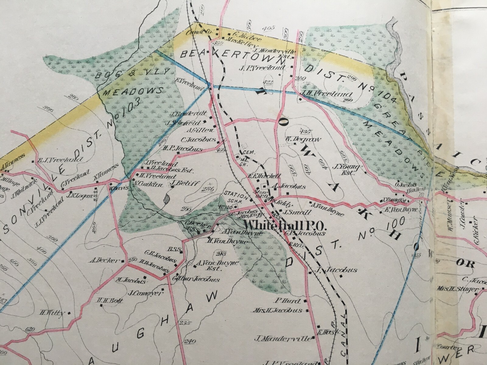 1887 BOONTON MONTVILLE TOWNSHIPS MORRIS COUNTY NEW JERSEY ATLAS MAP eBay