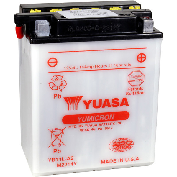 Yuasa YuMicron Motorcycle Battery 1988-1997 Suzuki GSX600F Katana