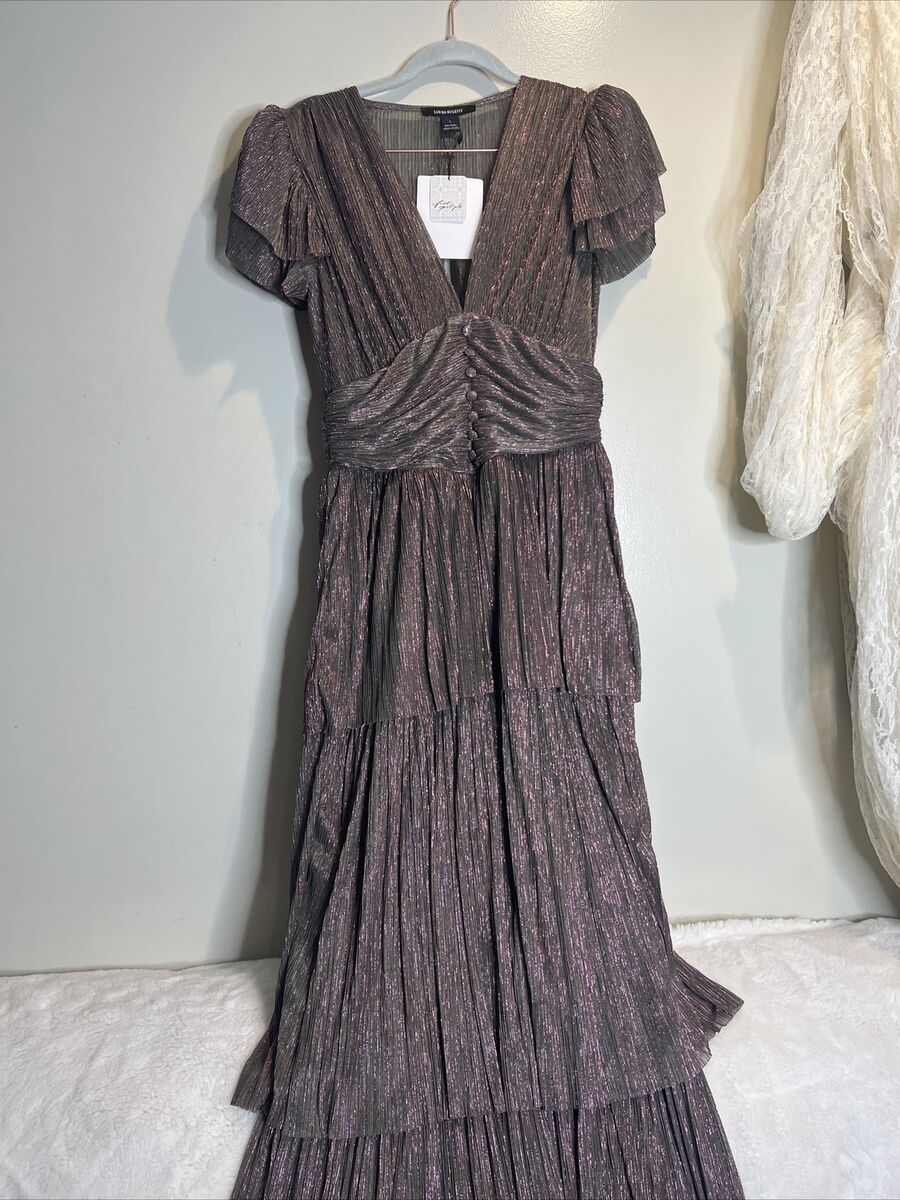 【sahara/サハラ】TulleSleeveSatin Dress Clarice Dress – Dress the Population