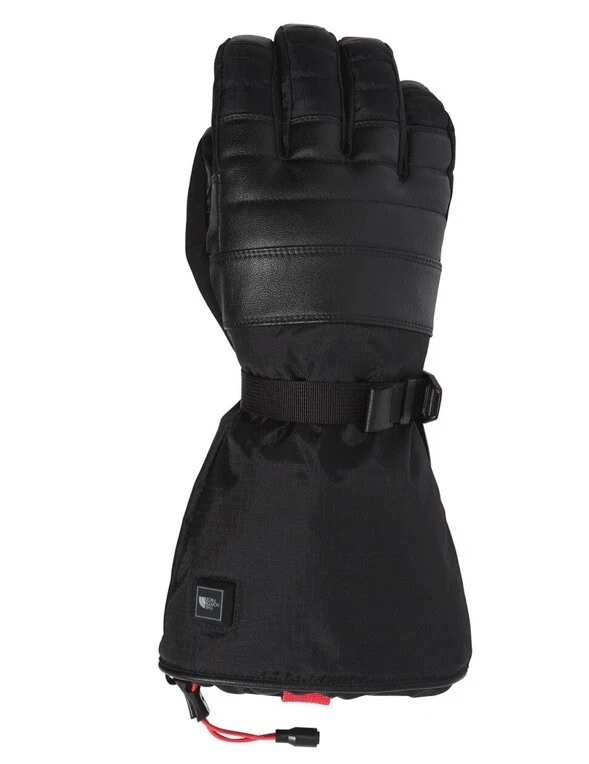 The North Face HEATED Montana Inferno Etip Gloves Men's LARGE BLACK NIB NWT