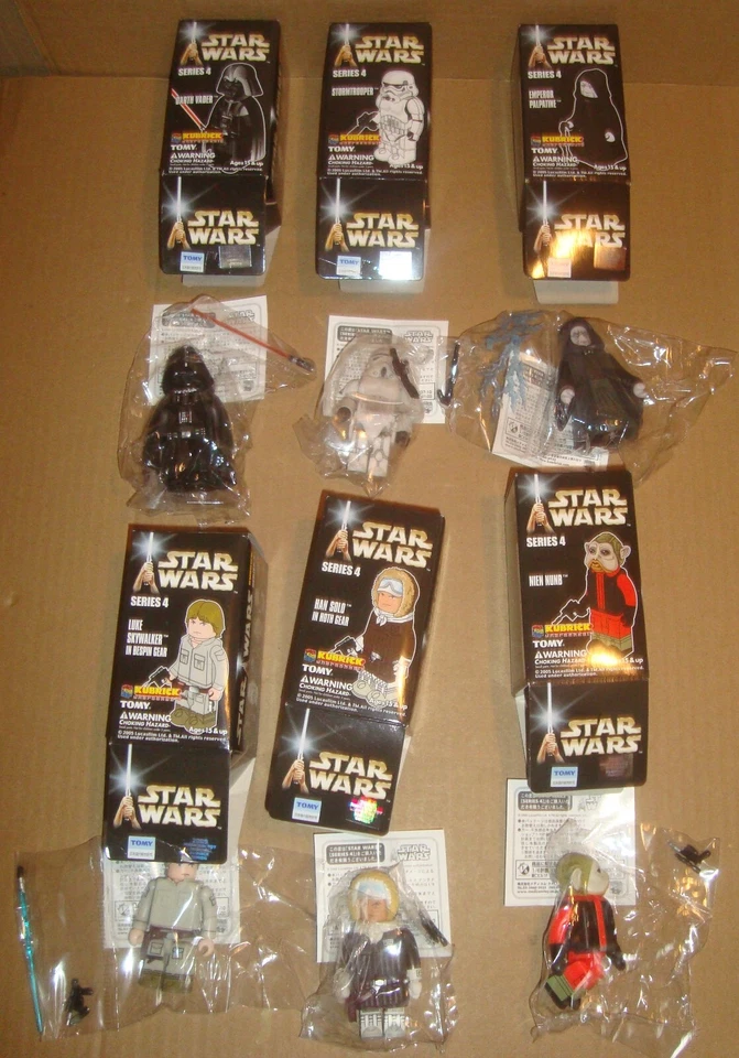 KUBRICK STAR WARS SERIES 4 SERIE MEDICOM TOY 2005 - Immagine 2 di 4